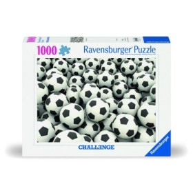 Ravensburger - Puzzle provocare mingi de fotbal 1000 piese design nou Ravensburger - 1